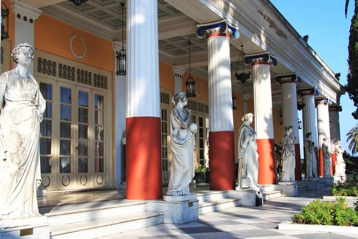 Corfu: Achilleion, Mon Repos & Old Town with Shore Option