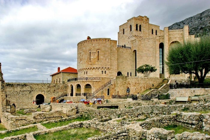 From Durres & Golem: Kruja Castle, Old Bazaar