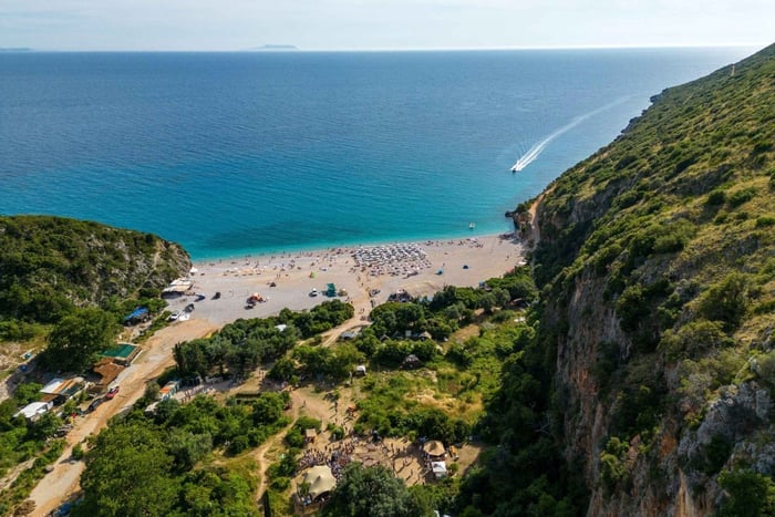From Tirana/Durrës: Gjipe Beach and Canyon Day Trip