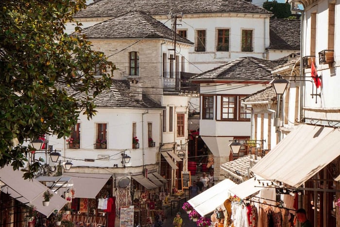 Argirocastro: Città Vecchia UNESCO, ingresso al castello e caffè turco
