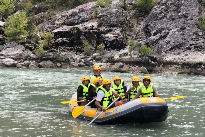 Përmet: rafting sul fiume Vjosa e tour del bunker della Guerra Fredda
