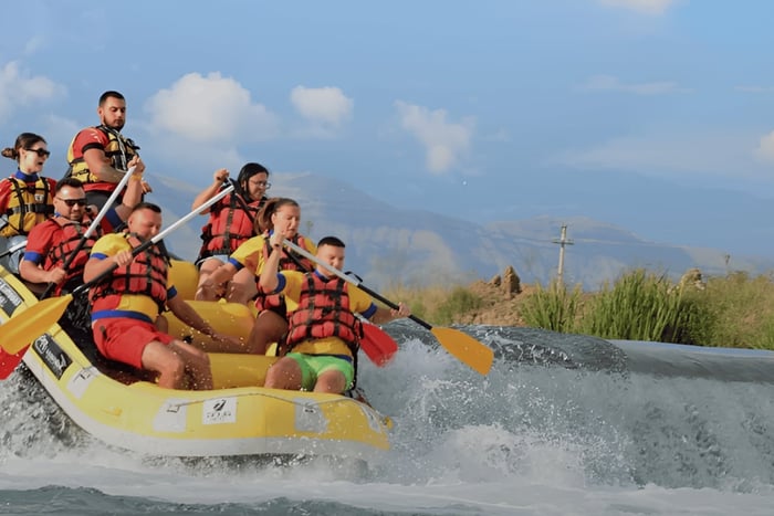 Saranda: avventura di rafting sul fiume Bistrica