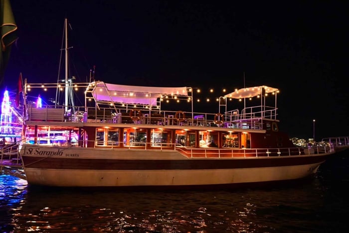 Saranda Golden Hour Dinner Cruise, Unlimited Drinks & Music