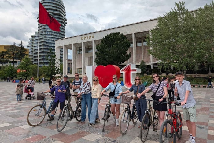 Tirana City Express cykeltur