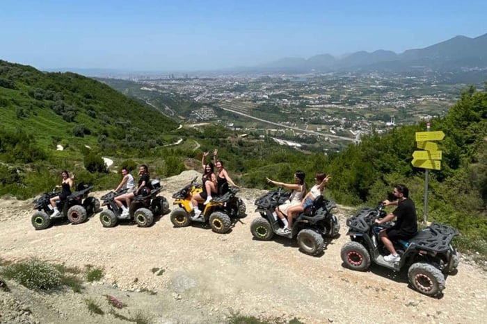 Tirana: Guided Quad Biking Tour