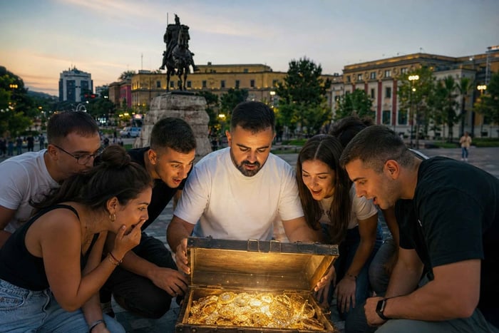 Tirana Treasure Trail: tour guidato della città e gioco interattivo