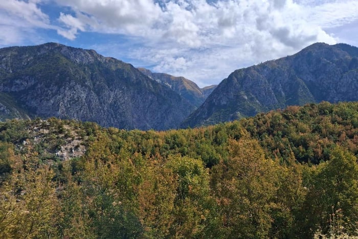 Trekking invernale sui monti Pylloi da Saranda
