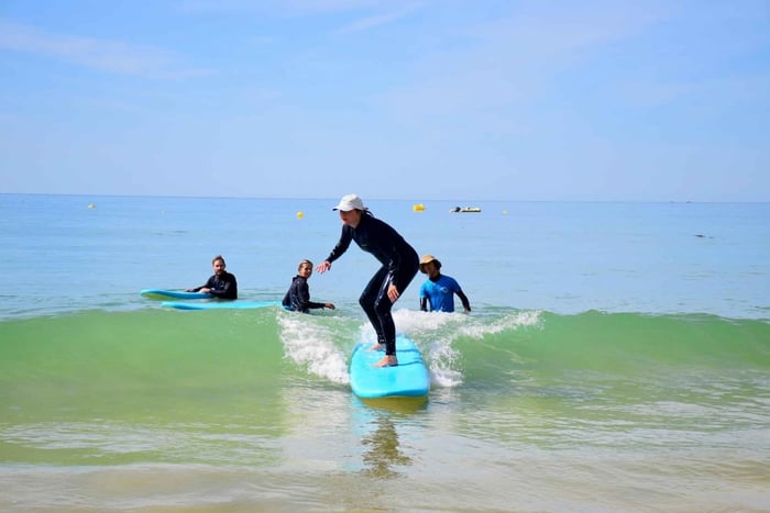 Albufeira: surfles op Belharucas