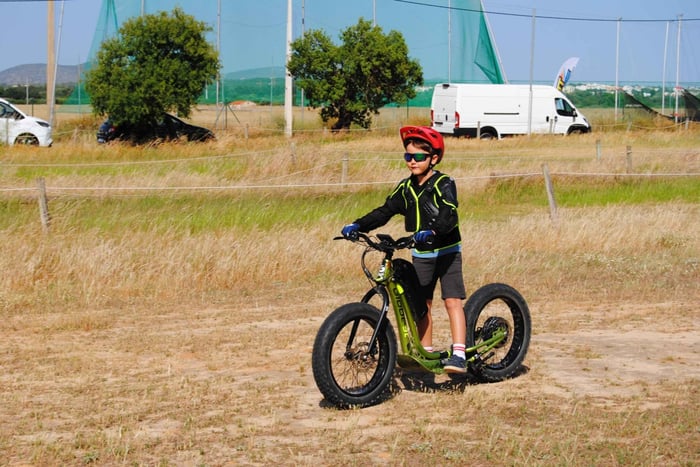 Albufeira: Naturäventyr för familjer med barn på Trot E-Bike™