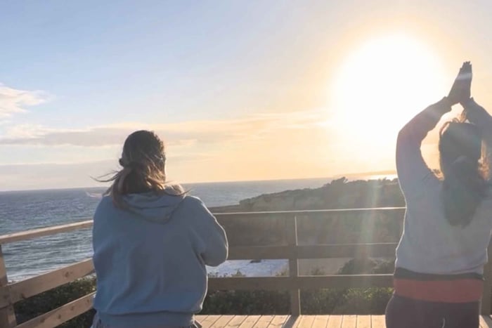 Albufeira: Sunset Yoga on the beach