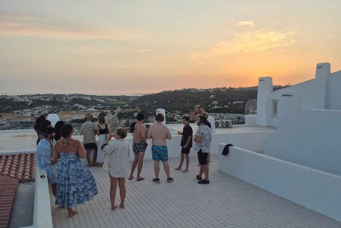 Albufeira's Only Sunset, Pool & Silent Disco Experience