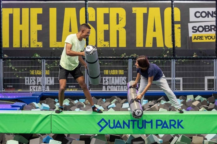 Algarve (Algoz): Trampolim no Quantum Park por 3 horas