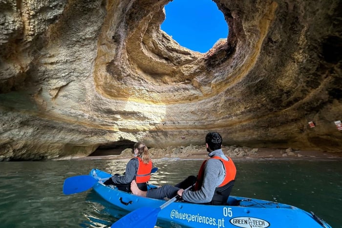 Benagil Beach: Kayak to Benagil caves with Sunrise option