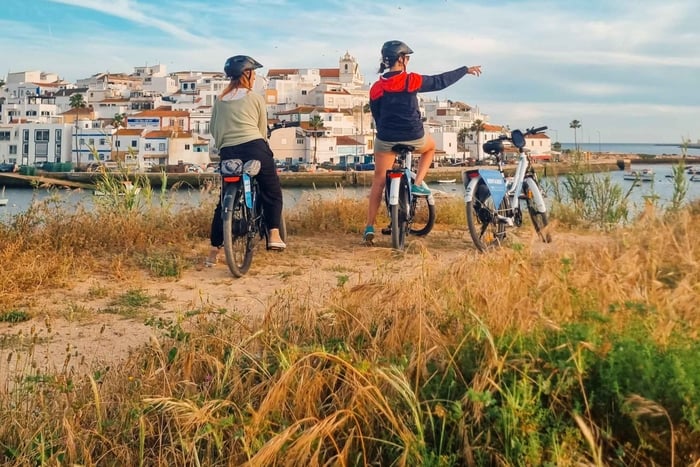 Ferragudo Village: Glide Through on an Electric Bike