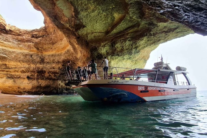 From Lagos: Benagil Caves Catamaran Cruise