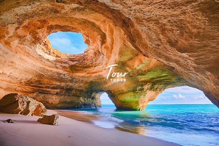 From Lisbon: Explore Algarve with Boat Tour to Benagil Caves