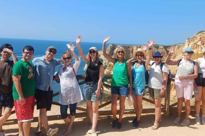 From Olhao: Benagil Hiking Cliffs 4 Treasure Experience