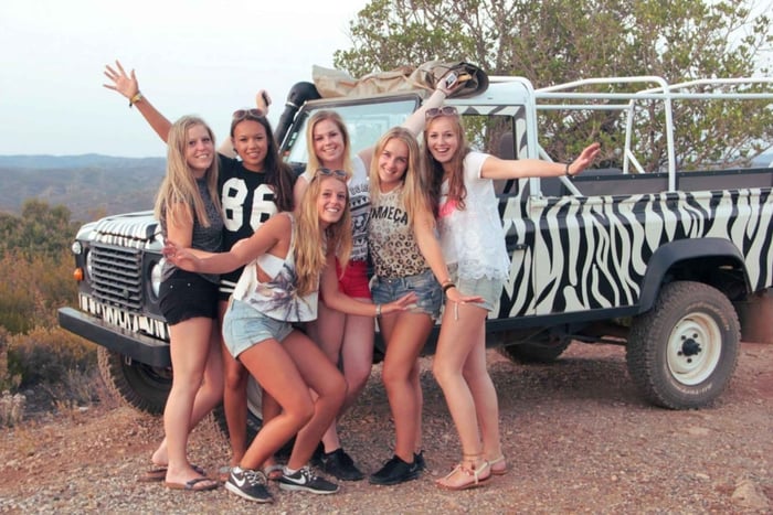 Jeep-Safari mit Verkostungen und Schwimmen