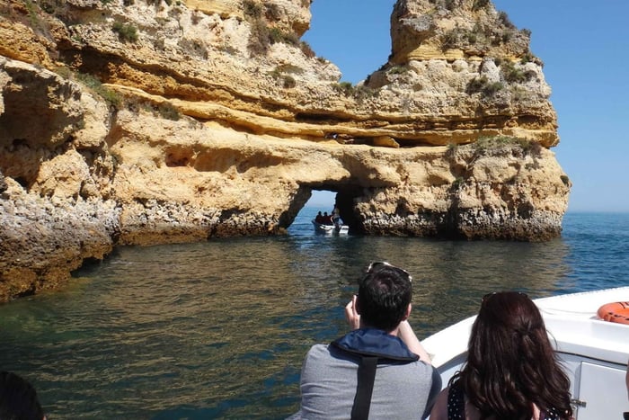 Lagos: Private Boat Cruise to Ponta da Piedade and swimming