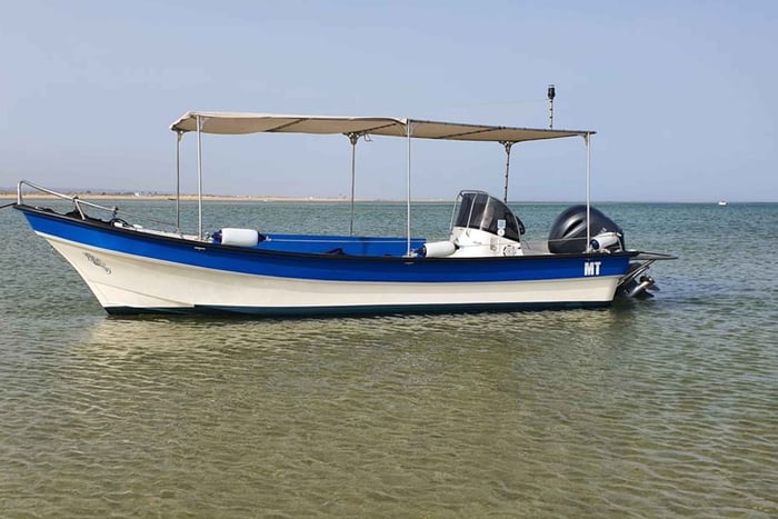 Olhão: 5 tunnin ajomatka 3 pysähdystä rannoilla ja saarilla Ria Formosa Ria Formosa