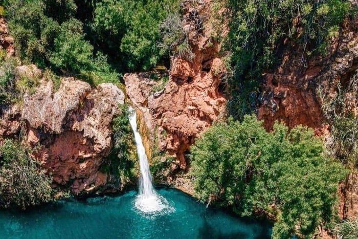 Olhão: Algarve Tour Jeep Safari 4×4 in Tavira, bergen en watervallen