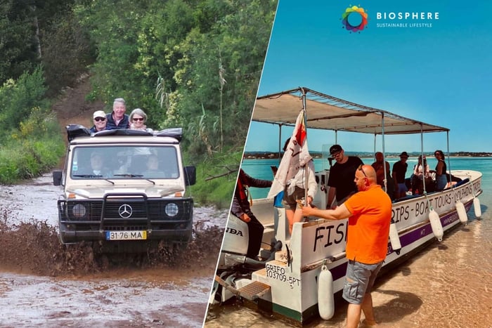aventura en jeep descubierto, flamencos y excursión a Ría Formosa