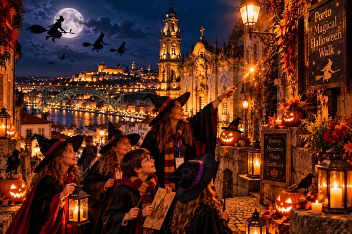 Porto: Byvandring på Allehelgensdag med guide
