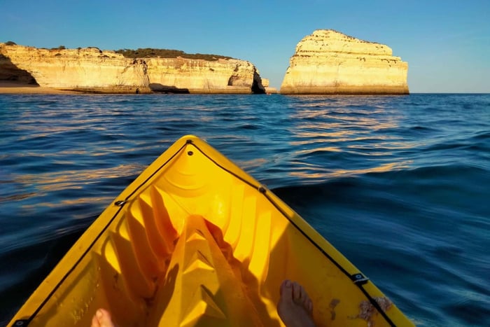 tour in kayak all'alba con colazione in piccoli gruppi