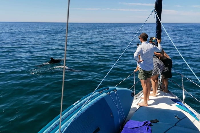 Vilamoura: Coastal Cruise on a Luxury Sailing Yacht