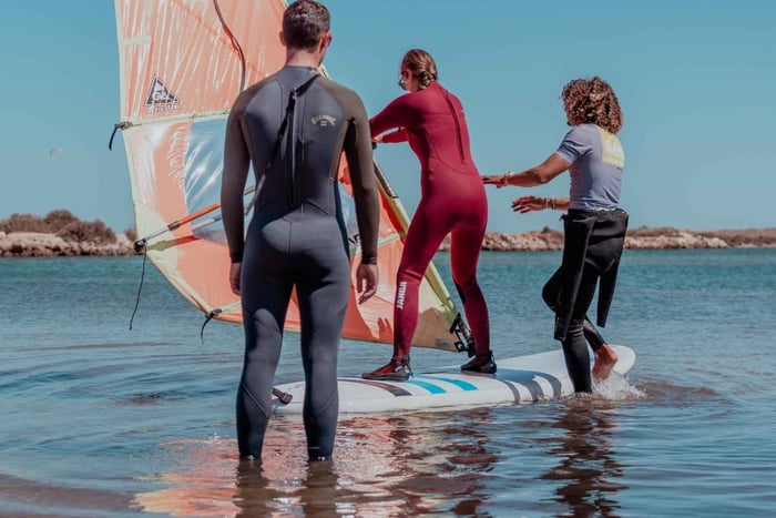 Windsurfing Beginners Group Lesson in Lagos
