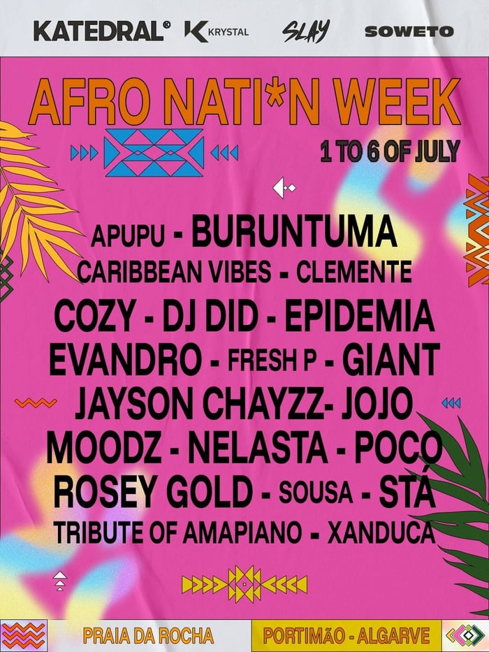 Afro Nation After Parties at Katedral