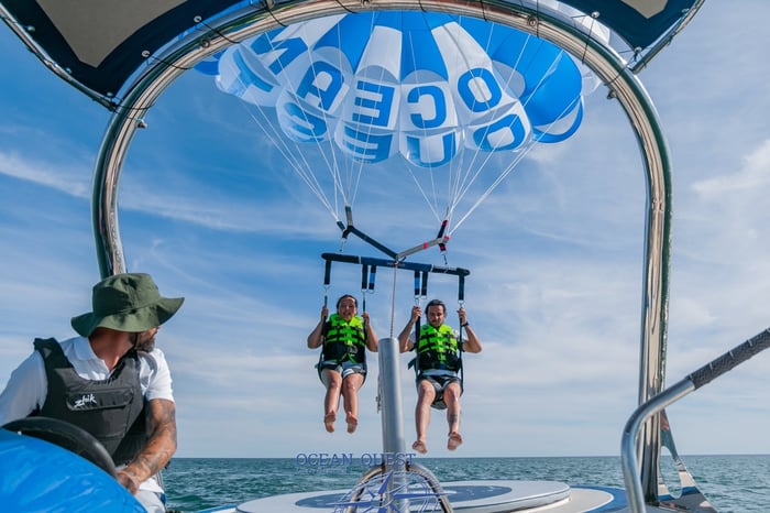 Parasailing by Ocean Quest