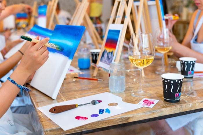 Будущие мероприятия Sip & Paint