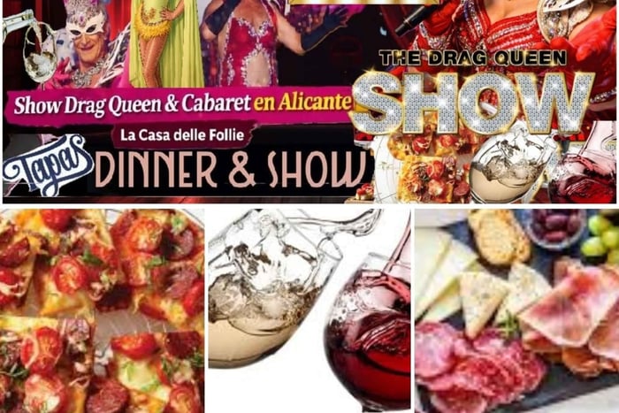 Alicante – kolacja z tapasami i pokaz drag queen
