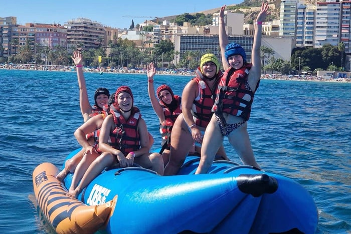 Banana ride, Crazy Sofa e Flyfish