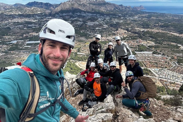 Benidorm: Vía ferrata Ponoig, cerca de la Nucia