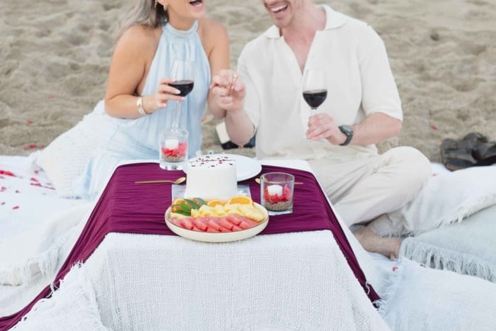 esperienza di picnic premium per compleanno o proposta di matrimonio