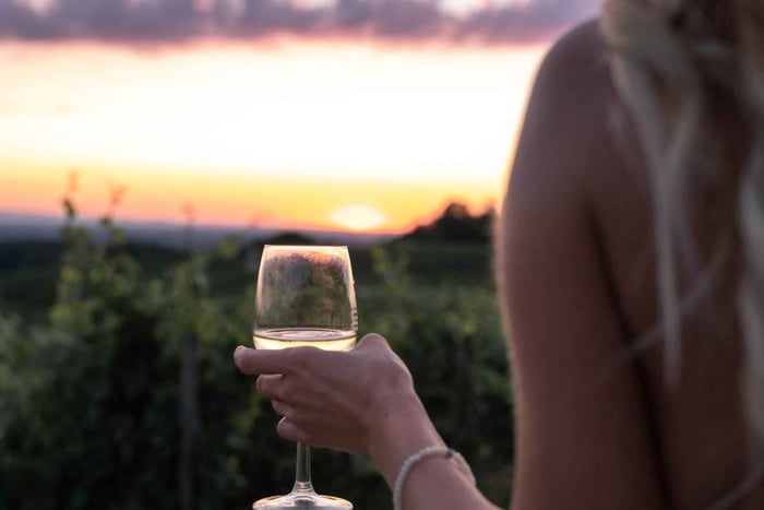 Private Sunset Countryside Wine Tasting + Transfer