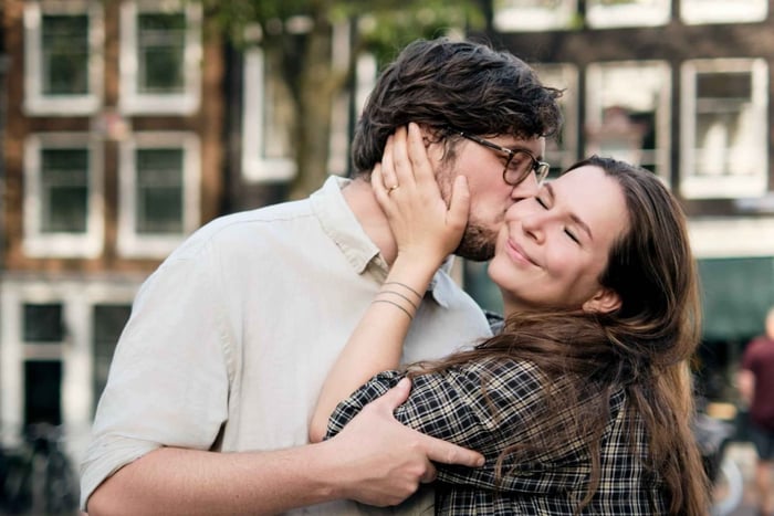 Ámsterdam: sesión de fotos privada de 30 minutos para una historia de amor