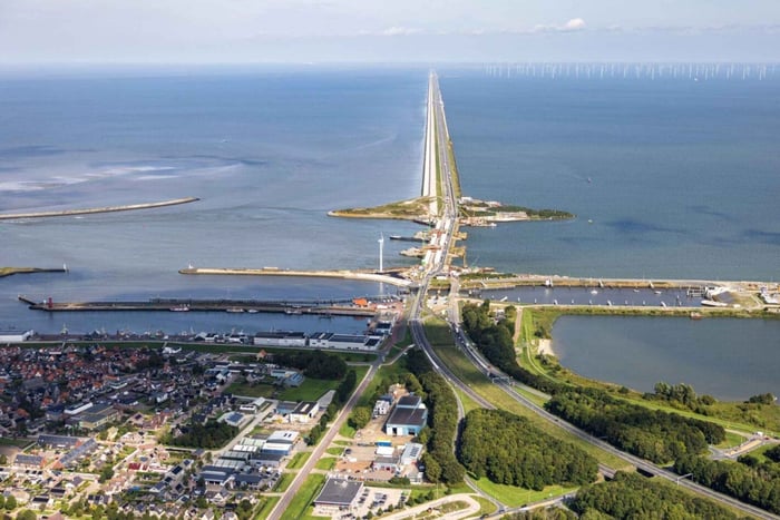 Amesterdão: Afsluitdijk e Museu Wadden Center Tour particular