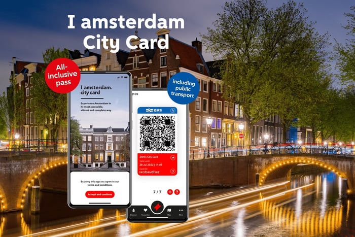 Amsterdã: Cartão turístico com entrada gratuita e transporte público