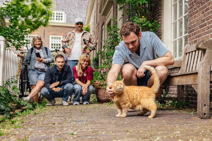 Amsterdam: Jordaan District Tour mit einem deutschen Guide
