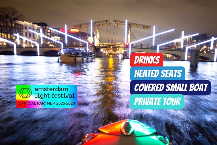 Croisière du festival des lumières d'Amsterdam