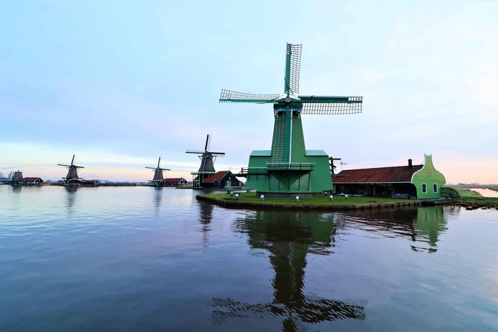 Amsterdam: Mike's Windmills E-Bike Tour do Zaanse Schans