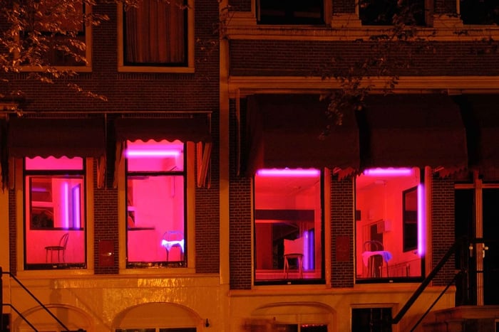 Amesterdão: Red Light District: tour de 1 hora com guia de áudio no smartphone