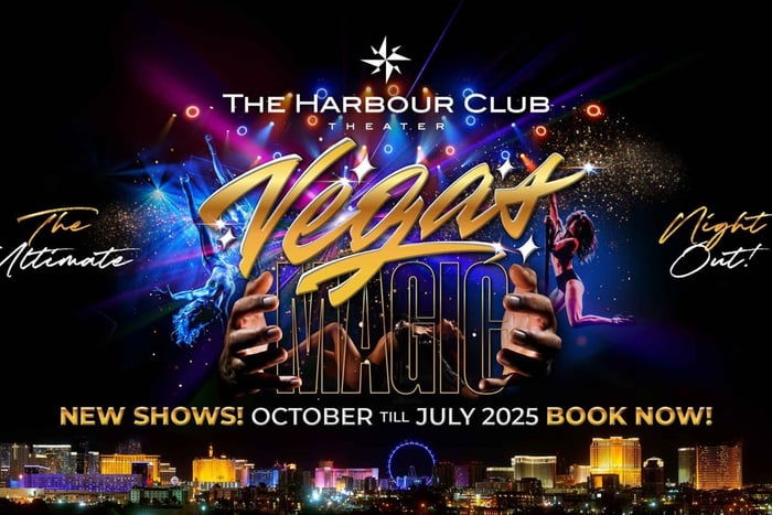 Amsterdam: VEGAS Dinner Show with 3-Course Sharing Menu