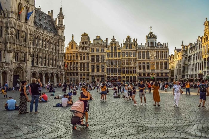 Viagem de um dia a Antuérpia e Bruxelas saindo de Amsterdã com guia