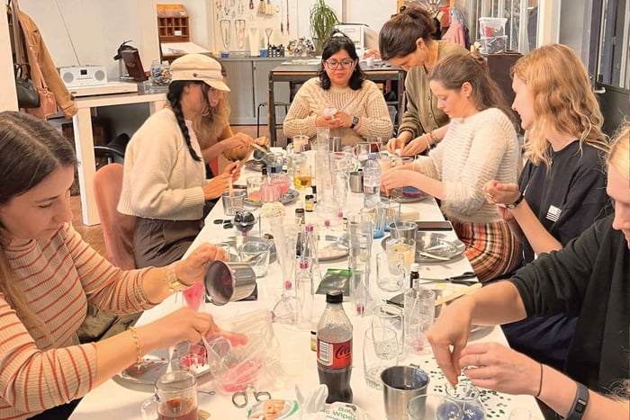 Amsterdam : atelier de fabrication de bougies, 2 h