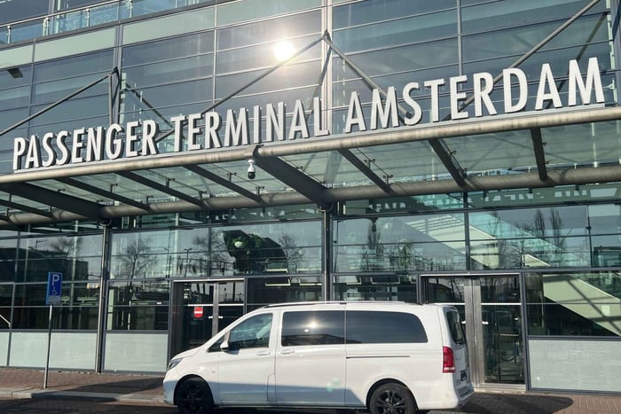 Porto de cruzeiros de Amsterdã: tour particular em van de luxo