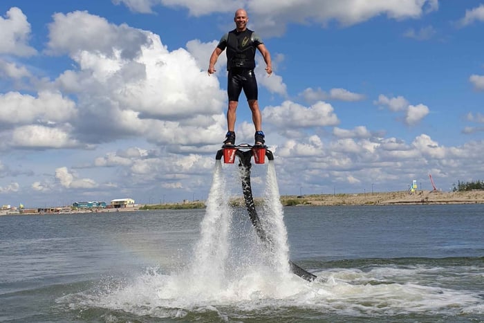 Flyboard-elämys Amsterdamissa